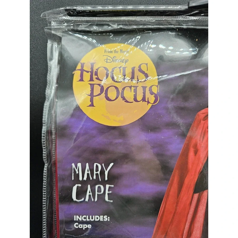 Disney's Hocus Pocus Mary‎ Cape (Cape Only) Costume Sprit Halloween ~ New